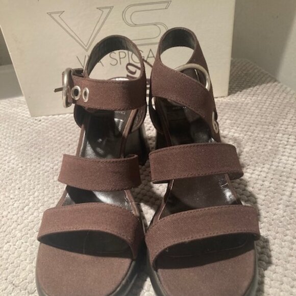 Via Spiga Brown Sandals - Picture 1 of 4